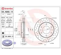 BREMBO 2X DISCHI FRENANTI Ø 294 Forati/Interni Per Fiat Fullback Pick-Up