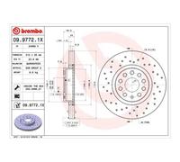 Brembo Disco Freno 0997721X