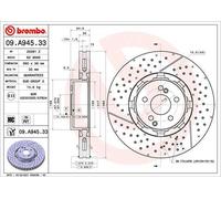 BREMBO 09.A945.33 Disco freno