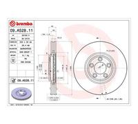 BREMBO 09.A528.11 Disco freno