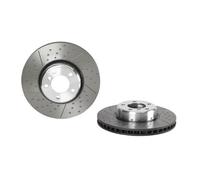 BREMBO 2X Disco Freno Anteriore Ø340 Mm Per BMW 1 Serie F20 118I