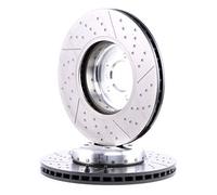 BREMBO 2x Discofreno 09.C394.13 Compatibile con: BMW 1, 1, 2 Cabriolet, 2 Coupe, 3, 3 Gran Turismo, 3 Touring, 4 Cabriolet, 4 Coupe, 4 Gran Coupe