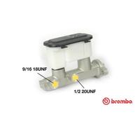 BREMBO Cilindro Principale Freno Maestro Ø25.4mm per Opel Zafira B Astra H