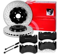 BREMBO Dischi 360mm + Pastiglie Frontale per Mercedes W204 W211 W212 C E 63 AMG