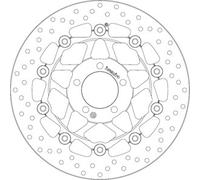 DISCO FRENO ANTERIORE BREMBO ORO TIPO FLOTTANTE KAWASAKI 750 ZR7/S 99>