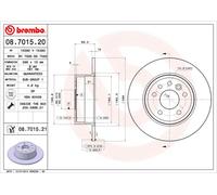 Brembo Disco Freno 08701520