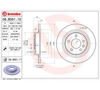 Brembo Disco Freno 08B35110