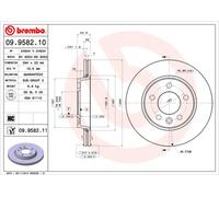 Brembo Disco freno 09.9582.10 – Coppia