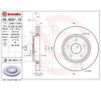 2 X Dischi Freno Anteriore Jeep Grand Cherokee III 2005 Commander 2005-