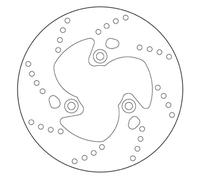 BREMBO DISCO FRENO ANTERIORE 68B40721 (MALAGUTI 50 F12 PHANTOM 1999-2003)