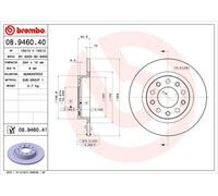 Disco Freno Brembo 08946041 Per Alfa Romeo