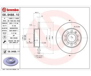 BREMBO Discofreno 08.9488.10