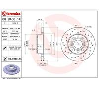 BREMBO Discofreno 08.9488.1X