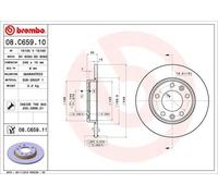 BREMBO Discofreno 08.C659.11