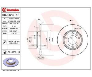 BREMBO Discofreno 08.C659.11