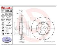 Brembo Disco Freno 09830421