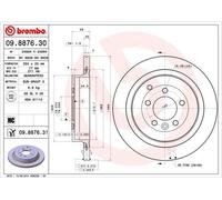 BREMBO Discofreno 09.8876.31