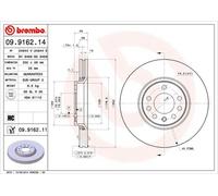 COPPIA DISCHI FRENO ANT BREMBO OPEL SIGNUM 1.9 TI 110KW 04>08 09916214