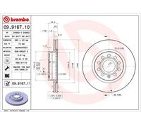 BREMBO Discofreno 09.9167.10