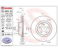 BREMBO Discofreno 09.9825.21