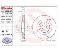 Brembo Disco Freno 09A44440