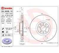 BREMBO Discofreno 09.A558.11