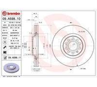BREMBO Discofreno 09.A598.11