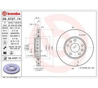 BREMBO Discofreno 09.A727.14