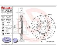 Disco freno BREMBO XTRA LINE BREMBO 09.A758.1X, 1 Pezzo