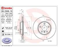 BREMBO Discofreno 09.C349.11