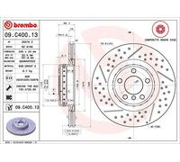 Brembo Disco Freno 09C40013