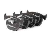 BREMBO Kit pastiglie freni Posteriore per BMW 3 Sedan (E46) 5 Sedan (E39) P 06