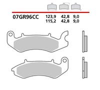BREMBO KIT PASTIGLIE FRENO ANT. MONTA SU BENELLI WORX 125 17-18-07GR96CC