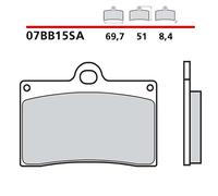 BREMBO KIT PASTIGLIE FRENO ANT. MONTA SU BETA EURO 350 03-06-07BB15SA