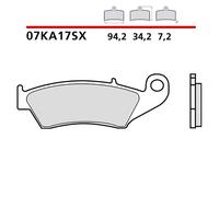 Brembo S.p.A. Pastiglie freno Off-Road metallo sinterizzato - 07KA17SX