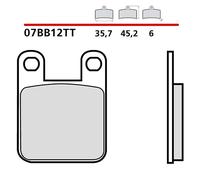 BREMBO KIT PASTIGLIE FRENO POSTERIORE PER GAS GAS MX 65 05-08-COD.07BB12TT