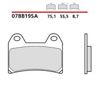 BREMBO KIT PASTIGLIE FRENO ANT. MONTA SU BMW R NINE T PURE 1200 17-21-07BB19SA