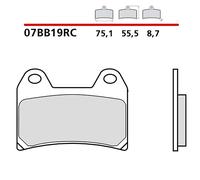 Set di pastiglie freno BREMBO MT07BB19RC Keine Strassenzulassung