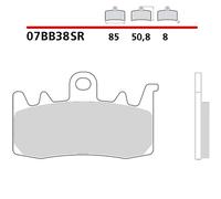 Brembo Pastiglie Dei Freni Anteriori Sinterizzate 07bb38 Type Sr