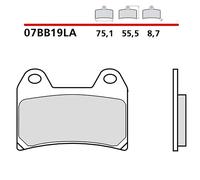 BREMBO KIT PASTIGLIE FRENO ANT. MONTA SU DUCATI ST3 1000/ABS 04-07-07BB19LA