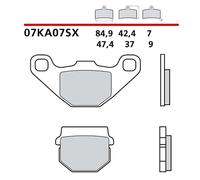 BREMBO KIT PASTIGLIE FRENO ANT. MONTA SU E-TON VXL VECTOR 250 06-07-07KA07SX