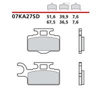 Brembo Kit pastiglie freno 07KA27SD sinterizzate anteriori per moto
