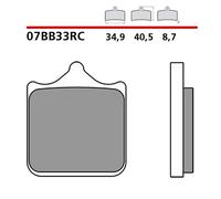 BREMBO KIT PASTIGLIE FRENO ANT. MONTA SU KTM SMC 690 08-11-07BB33RC