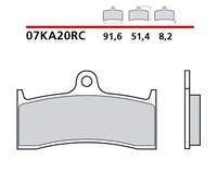BREMBO KIT PASTIGLIE FRENO ANT. MONTA SU MV AGUSTA F4 S 750 99-04-07KA20RC