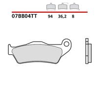 BREMBO 07BB04TT Kit pastiglie freni Posteriore
