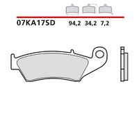 BREMBO KIT PASTIGLIE FRENO ANTERIORE PER BETA RR ENDURO 525 05-09-COD. 07KA17SD