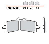 BREMBO KIT PASTIGLIE FRENO ANTERIORE PER TRIUMPH DAYTONA R 675 11-12-COD. 07BB37