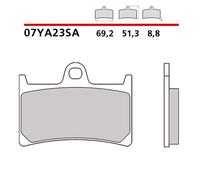 BREMBO KIT PASTIGLIE FRENO ANT. MONTA SU YAMAHA MT-01 1670 05-06-07YA23SA