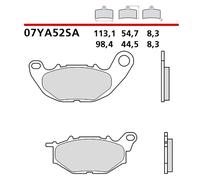 BREMBO KIT PASTIGLIE FRENO ANT. MONTA SU YAMAHA X-MAX MAX TECH 300 20-22-07YA52S