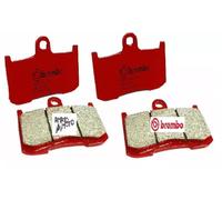 BREMBO KIT PASTIGLIE FRENO ANTERIORI ROSSE TRIUMPH Speed Triple 1050 2005-2007